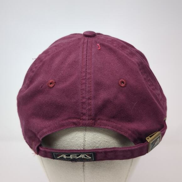 Keowee Falls The Cliffs Slideback Hat Red One Size Classic Cut Ahead - Picture 6 of 9